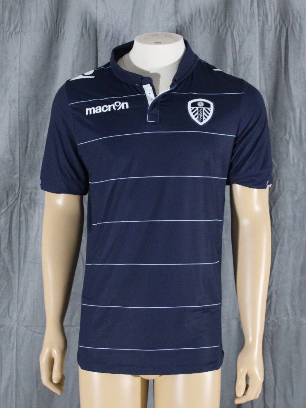 Leeds United Jersey (Retro) - 2014 Away Jersey by Macron - Men's Large
